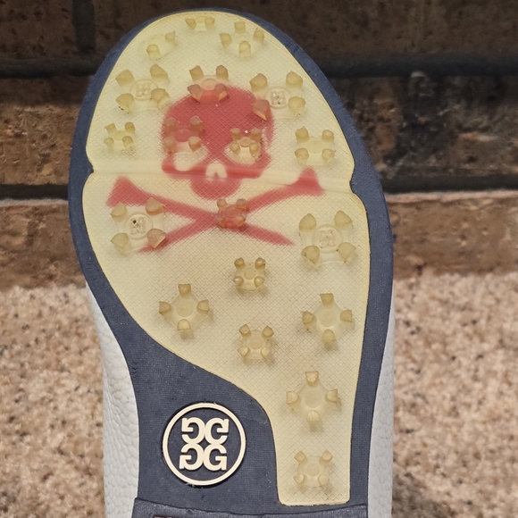 G/FORE Grosgrain Stud Cap Toe Gallivanter Spikeless Golf Shoes Wmn 8 - Picture 8 of 9